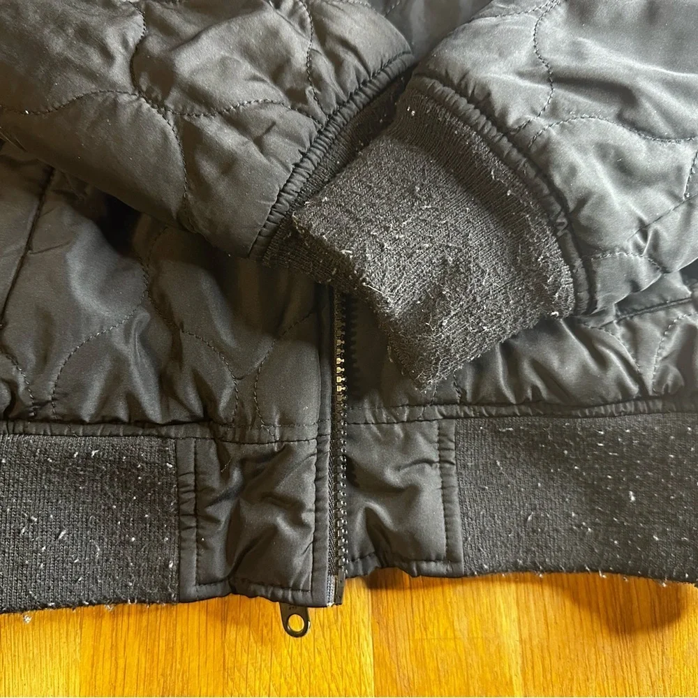 Abercrombie Kids Quilted Reversible Jacket - Black and Camouflage